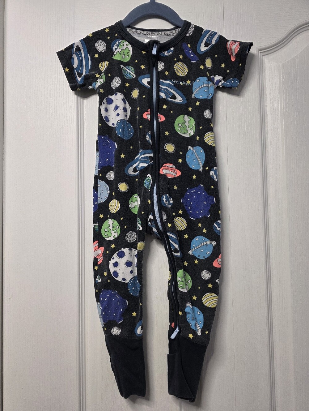 Bonds Outerspace & Planets Short Sleeve Wondersuit